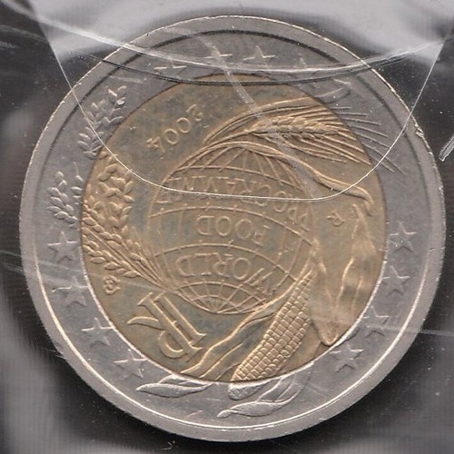 E038 moneta coin italia 2 - moneta, italia: