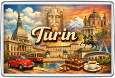 Turin Italy Skyline Mole