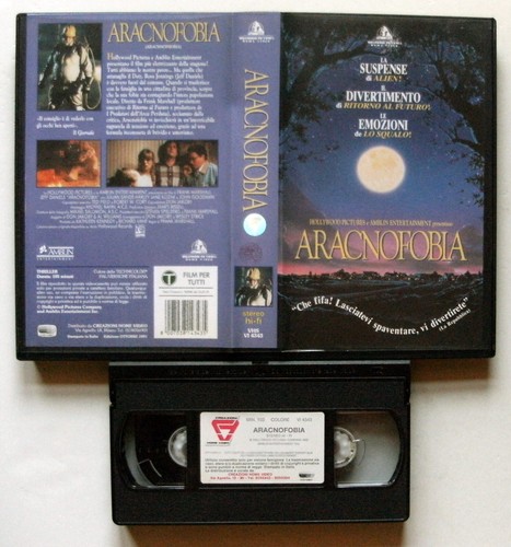 Vhs aracnofobia jeff - vhs, (1990)