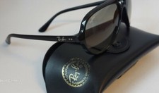 Ray Ban Occhiali da Sole RB 4125 Vintage Sunglasses CATS5000 2N Nero 