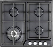 1 CLICK DELONGHI PFA46GH PIANO COTTURA 4 BRUCIATORI 60 CM ANTRACITE 0268