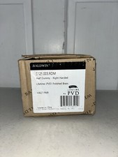 Baldwin Estate Lever Half