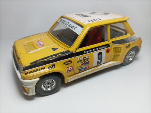 Burago renault turbo - burago, in