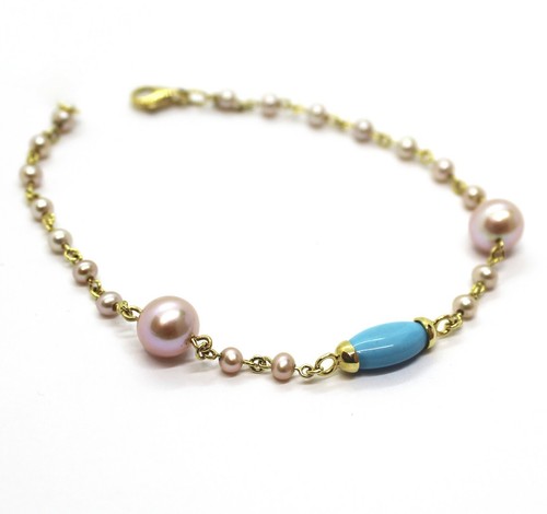 Bracciale mimì catena in - a,