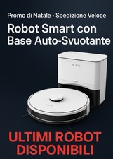 Robot aspirapolvere ILIFE A30 PRO autosvuotante Con Mappa Casa App Integrata