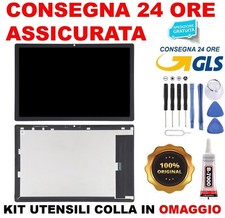 DISPLAY LCD ORIGINALE SAMSUNG GALAXY TAB A8 10.5 SM X200 X205 TOUCH SCREEN VETRO