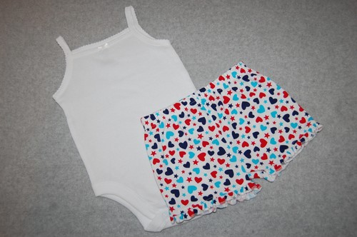 Completo bambina bianco - completo,