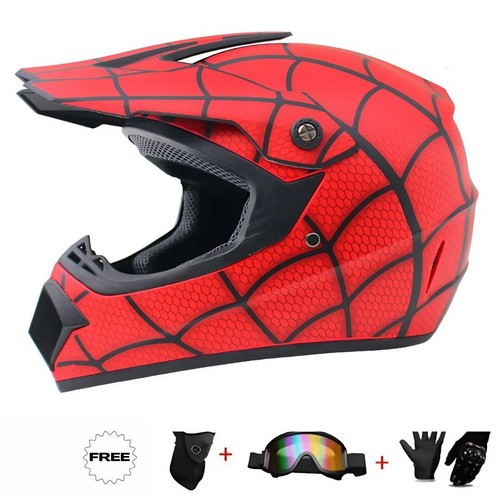 Casco integrale spiderman - casco,