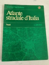 Libro 128. Atlante stradale d'Italia. Nord. Touring Club Italiano. 1981