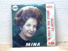 MINA 45 GIRI-" IL CIELO IN UNA
