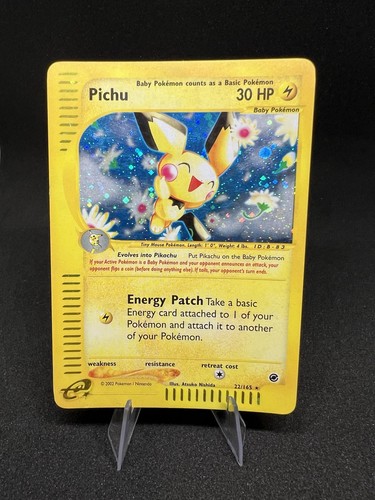 Pokémon pichu 165 - 22/165, holo