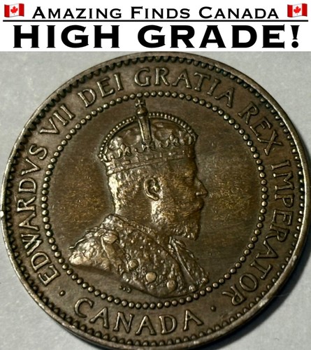 1910 canada large cent - large, big