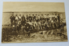 ca867 cartolina s.elia a pianisi lavori di scasso nel cimitero campobasso super!