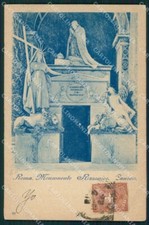 Roma Città Monumento Rezzonico Canova cartolina XB5112