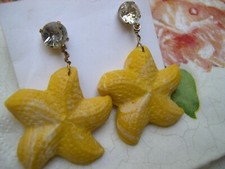 orecchini stelle marine fimo