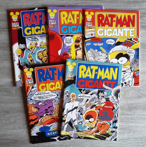 Lotto rat man gigante - 5, rat-man