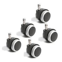 Ruote per pavimenti duri Topstar GAP per sedie da ufficio, 1 set per il modello