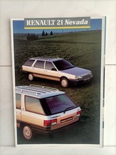 Prospekt Catalogue Renault 21