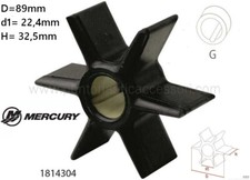 GIRANTE POMPA ACQUA MERCURY