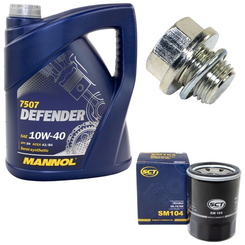 Kit olio motore 10w - olio, 10w-40