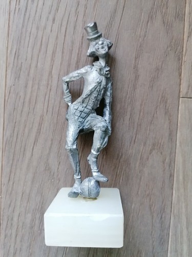 Statuetta pagliaccio con - statuetta,