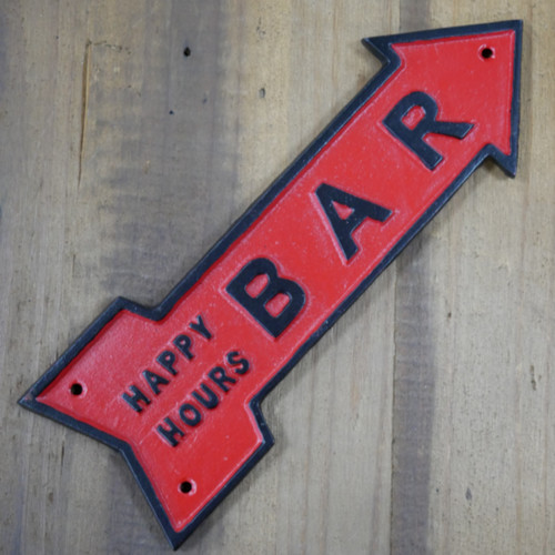 Insegna happy hours bar - insegna,