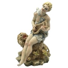 Statuina Orfeo porcellana