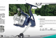 Mulinello Colmic Dakun 6000 pesca beach ledgering, surf casting, carpa, spinning