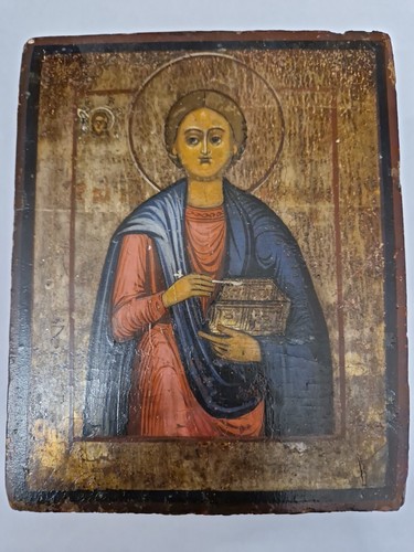 Dipinto antico tavola - su,