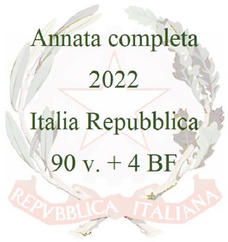 Francobolli italia 2022 - francobolli, annata