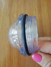 Spia Di Livello olio D. 2"  Trasparente Con OR Carro Botte Liquame 