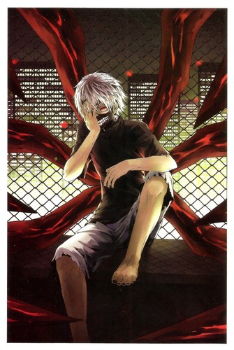 Tokyo ghoul cartolina - tokyo, ghoul,