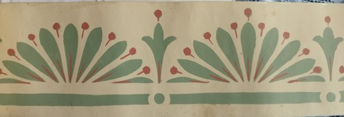 Antica carta parati bordo - parati,