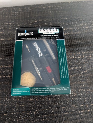 Bernzomatic micro torcia kit - micro, 6
