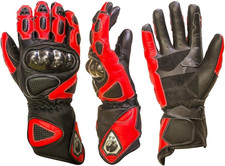 Guanti Moto Pelle Con