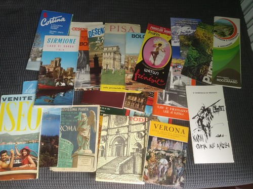 Depliant cartine brochure - , e