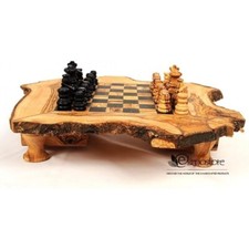 Scacchiera rustica in  legno