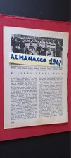 LIGURIA PROMOSSA IN SERIE A 1940/41 PAGINA/RITAGLIO da ALMANACCO RIZZOLI 1942