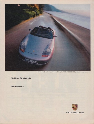 Porsche boxster - boxster, s