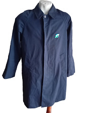 FERROVIE DELLO STATO Impermeabile da uomo Soprabito Blazer Giaccone Giacca 48R