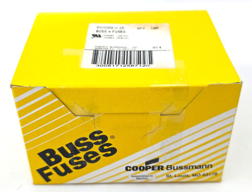 Scatola 100 fusibili buss - 100,