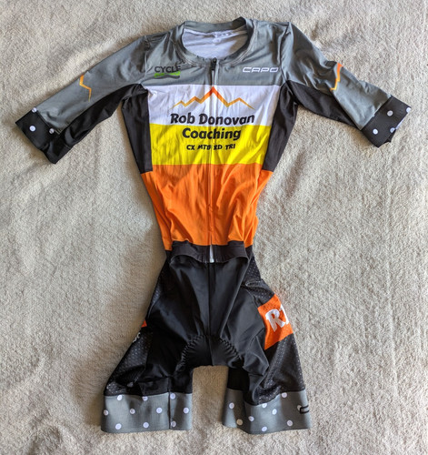 Tuta ciclismo capo - tuta, imbottita