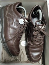 Scarpe Uomo Hogan Originali Pelle Marrone Scuro taglia UK 8,5 EU 43.