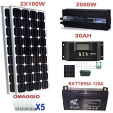 Kit Fotovoltaico 2 KW Pwm