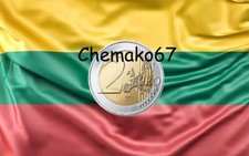 2 Euro Commemorativi Lituania 2015/2023 FDC - Entra e scegli - Spedizione unica