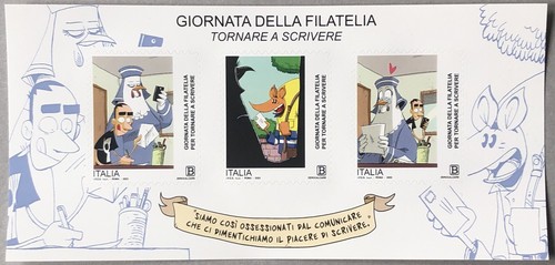 Italia 2022 foglietto giornata - italia,