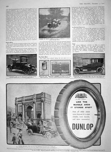 Vecchia stampa antica 1910