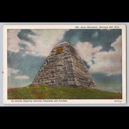 Cartolina monumento ames - cartolina,