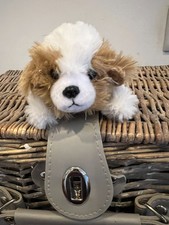 Russ Petooties Pets Shih Tzu Marrone/Bianco Cucciolo Cane Giocattolo Morbido - 5" (12,5 cm)