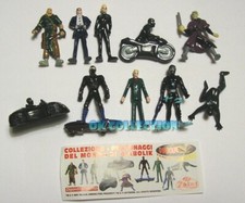 DIABOLIK 2 (anno 2001)_ SORPRESINE ZAINI (serie completa 10 pezzi + cartina)